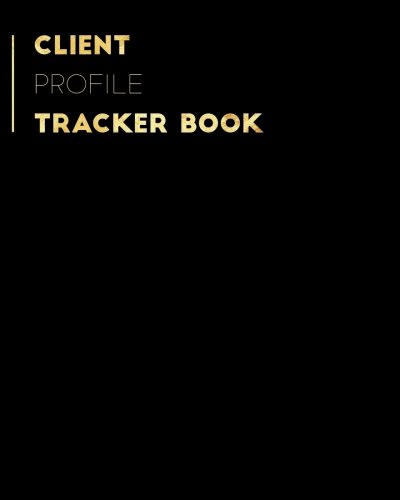 Client Profile Tracker Book: Black Customer Appointment Management System | Log Book, Information Keeper, Record & Organise | For Salons, Nail ... Beauticians & More: Volume 9 (Organization)