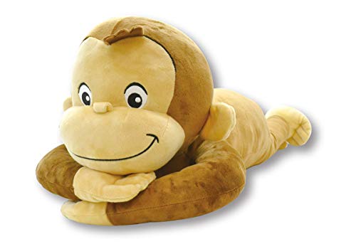 おさるのジョージ寝そべりぬいぐるみL