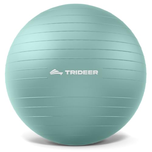 Trideer Dicker Gymnastikball, Pezziball, Anti-Burst Pilates Ball, 45-85 cm Sitzball...
