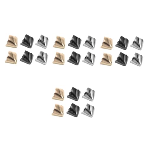 GALPADA 4 Juegos Los Tacones Altos Protegen La Punta Sombreros Protector De Cubierta Puntiagudo Tapa De Faros Protector De Punta De Bota Protector De Zapatos De Metal 3 Pares * 4