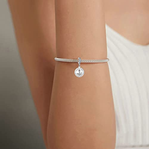 Miwangling Christian Bible Verse Dangle Charm Rooted In Christ Tree Bead For Pandora Bracelet #TOP2
