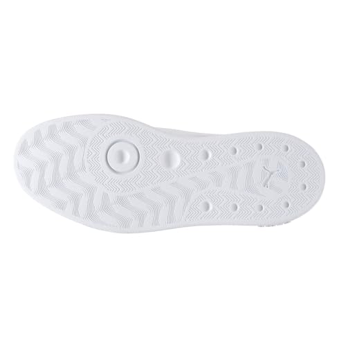 PUMA Puma Women's Club II Era Shoes, Silver Mist-White-Gold AH25, 7