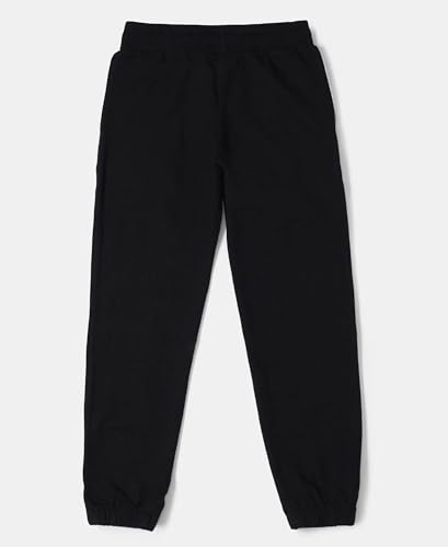 Image of Jockey AG68 Girls Super Combed Cotton French Terry Graphic Printed Relaxed Fit Joggers