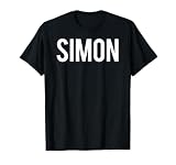 Simon T Shirt - Cool new funny name fan cheap gift tee T-Shirt