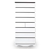 80-8 タワー ポーター 1-19 ブラウン BR カントリー 洋服収納 洋服タンスカジュアル 桐材 収納タンス 80-8段 日本製
