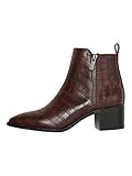 Stiefel VERO MODA Damen VMNICIE Boot Stiefelette, Chocolate Plum, 36 EU
