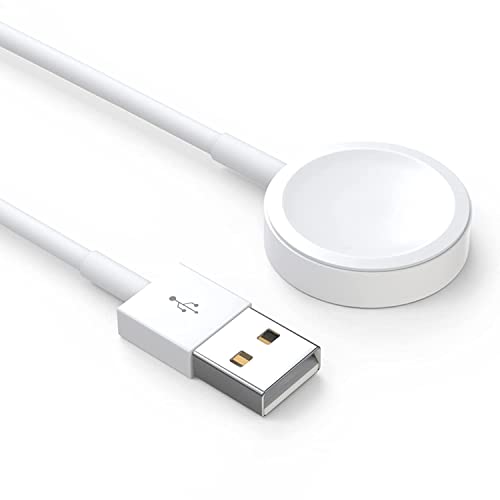 Chargeur de Montre, Compatible avec Le Chargeur i-Watch,adapté au câble de Charge i-Watch, câble de Charge magnétique sans Fil, Compatible avec Les séries Watch SE, 7,6, 5, 4, 3, 2, 1 Cover