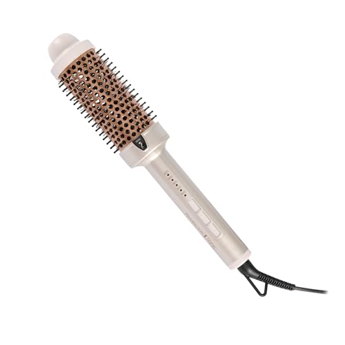 Image of Remington Shine Therapy 1.75 inch Thermal Styling Brush, Ionic Ceramic Barrel with Argan Oil & Keratin Infusion, Anti-Frizz Volumizing Hair Styler, 5 Digital Heat Settings 300-420F