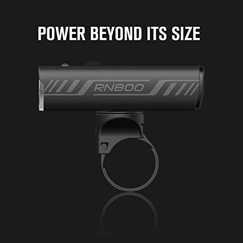 OLIGHT RN 800 Rechargeable Bike Headlights 800 Lumens for Road Urban Cyclists, USB Type C Charging, 1x 4000mAh Battery Included, IPX6 Waterproof