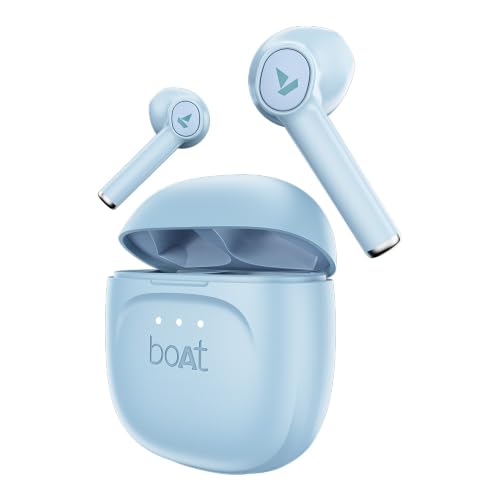 boAt Airdopes 131 Gen 2, 13mm Drivers, 70H Battery, ENx Tech, Beast Mode 45 ms Low Latency, ASAP Charge, Bluetooth Earbuds, TWS Ear Buds Wireless Earp