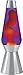 Lava the Original 27-Inch Silver Base Grande Lamp with Yellow Wax in Purple Liquid