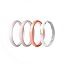 Pack T: Metallic Rose Gold, White Marble, Rose Marble, Pale Rose
