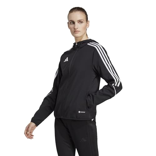 adidas Women's Tiro23 League Windbreaker, Black, Large