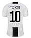 Dolce idea CIALDA in Ostia Personalizzabile per Torta Maglia Juventus con Nome E Numero A Scelta. A4 Personalizzata Decorazione Torta Squadra di Calcio