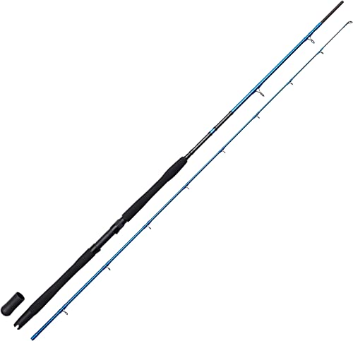 Savage Gear Köderangelrute, SGS2 Dipsy Trolling Angelrute für Raubfische, Hecht, Barsch, Zander, 2.74m Parabolic Action, Robust, Schwarz, Unisex