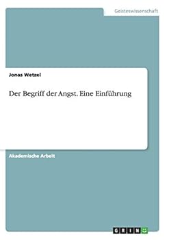 Paperback Der Begriff der Angst. Eine Einführung [German] Book