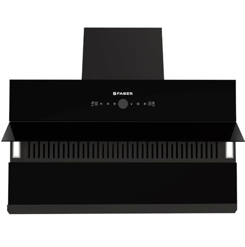 Image of Faber Comet 90cm 1600m /hr BLDC Autoclean Filterless Slant Chimney| Built In Oil Collector|Touch & Gesture Control| 12Yr Motor, 5Yr Comprehensive Warranty by Faber | HOOD COMET FL HC SC BK IN 90