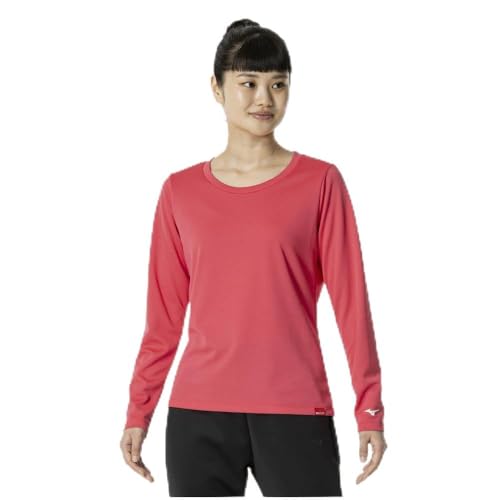 MIZUNO(ミズノ) トレーニングウエア ブレスサーモ Tシャツ 長袖 吸湿発熱 32MAB850 レディース