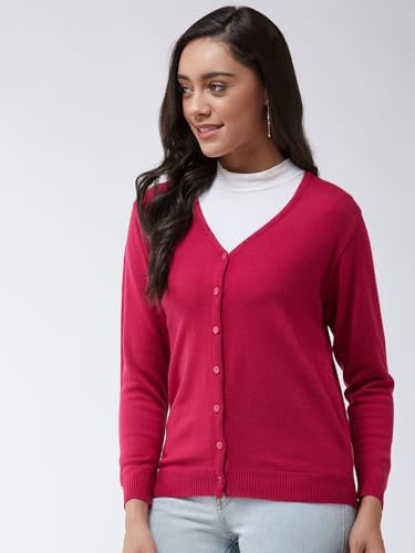 Image of Pivl Womens Winter Season V Neck Full Sleeves Sweater /Cardigan
