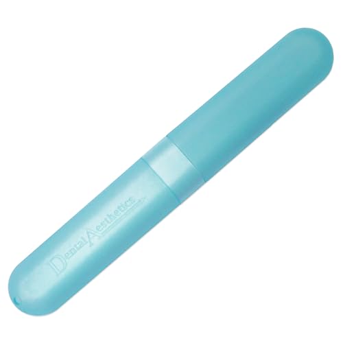 Dental Aesthetics 1 x Zahnbürsten-Etui ~ Zahnbürstenhülle Kunststoff Halter Lagerung Reinigung Bürsten auf Reisen
