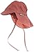 Sterntaler Visera con protección para la Nuca Sombrero para el Sol, Rosa, 45 cm para Niñas