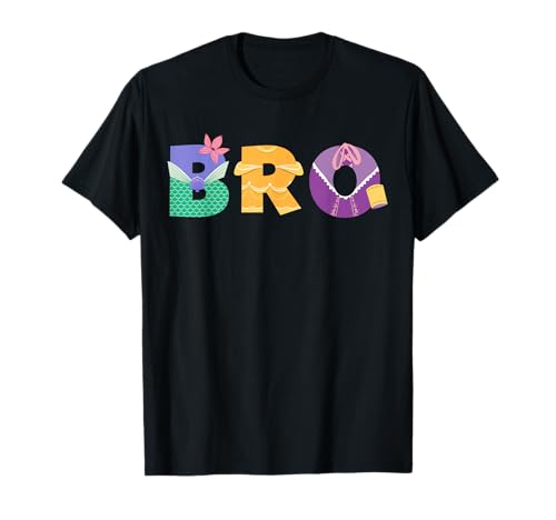 Disney Princess Bro Family Trip Brother Birthday Gift T-Shirt