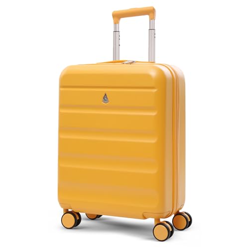 Aerolite 55x40x20 Expandable Ryanair Priority 4 Wheel Cabin Suitcase | Hard Shell Case TSA Lock Max Size 55x40x20cm to 55x40x23 Carry On Hand Cabin Luggage 4 Dual Spinner Wheels Charcoal product thumbnail 11