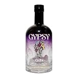 Gypsy Spirits – Premium Botanical Gin with Ginger, Lavender & Cucumber – Gluten Free, Dairy Free – Non GMO – Award-Winning London Spirits Bronze 2025 – Small Batch Distilled – 70cl 40% ABV