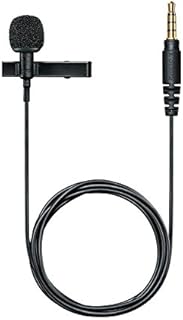 Shure MVL/A  podłączany mikrofon kondensatorowo-lazurowy z wejściem jack 3,5 mm do mobilnego nagrywania za pomocą smartfona lub tabletu