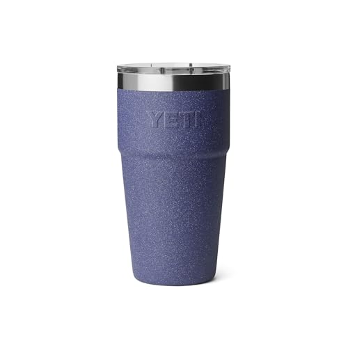 Image of YETI Rambler 20 oz Stackable Tumbler, Stainless Steel, Vacuum Insulated with MagSlider Lid