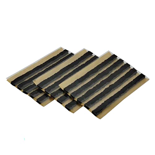 Image of TS-160D15 Tire Repair Plugs, 15 PCS 1 /4 inch x 4 inch Black Tubeless Tire Seal Plugs Strips Tire Repair Strings for Car, Bike, UTV, ATV, Wheelbarrow