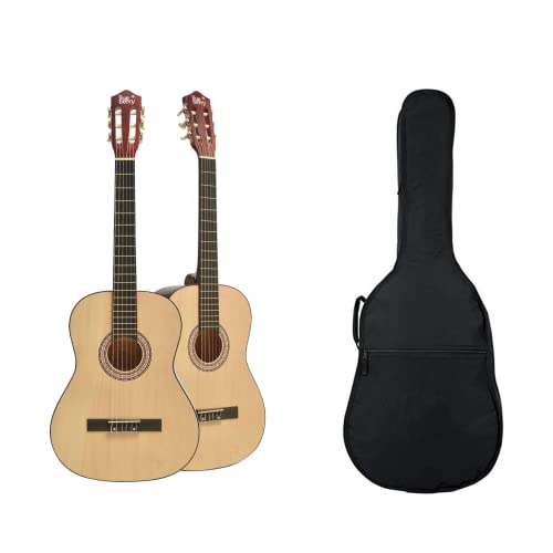 Image of BLUEBERRY VIP-390, Classical Guitar Spruce, Basswood With Bag, Belt, String Set and 2 Picks - 39 Inch (Natural)