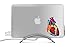 Beautiful Human Heart Artistic Full Color Post Impressionist Painted Style 5 Inch Decal -Fits All MacBooks or Any Laptop-for Indoor or Outdoor Use