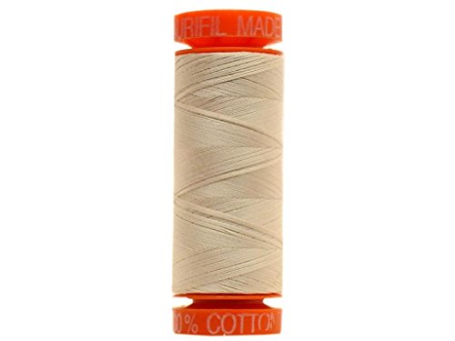 Hilo Aurifil 50wt Algodón 200m Beige Claro miniatura 1