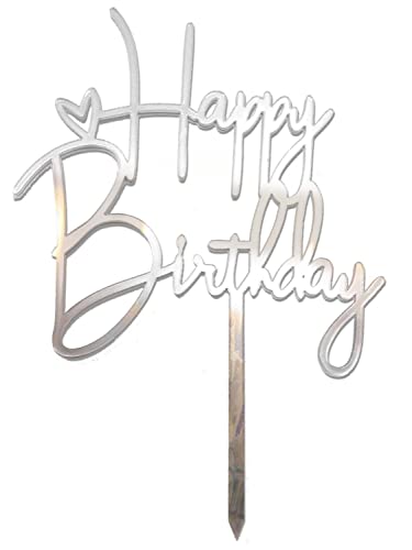 Ealimun ケーキトッパー 数字 HAPPY BIRTHDAY 誕生日 記念日 ケーキ飾り ハッピーバースデー