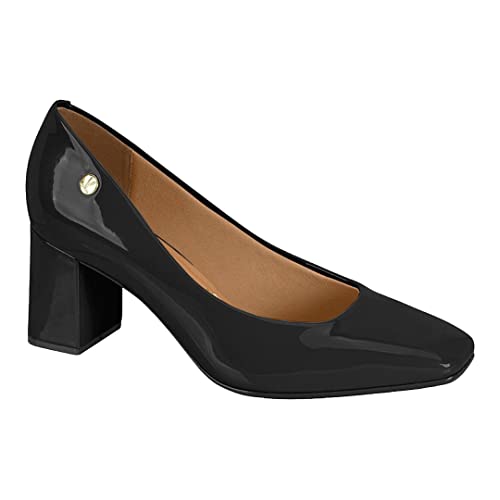 Scarpin Vizzano Verniz Salto Bloco Feminino 1373101