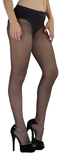 Image of ToBeInStyle Women's Pack of 6 Sheer Solid 100% Nylon Pantyhose