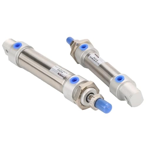 Cilindro de doble efecto MAC32-250-S en acero inoxidable con amortiguación para herramientas 3