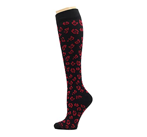 Image of REXX 3 Pairs Women's Knee-high Therapeutic Graduated Anti-Fatigue 8-15mmHg Combed Cotton Compression Socks