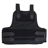 BWuM Polizei Kugelsichere Weste SK1 Neu Schwarz Schussweste Schutzweste + Stichschutz (L)