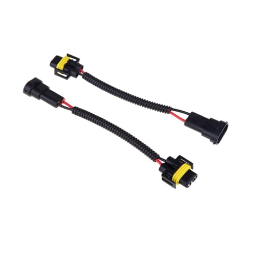 Connecteur H11 H8 H9 de phare de voiture et faisceau de câblage antibrouillard 2 pièces
