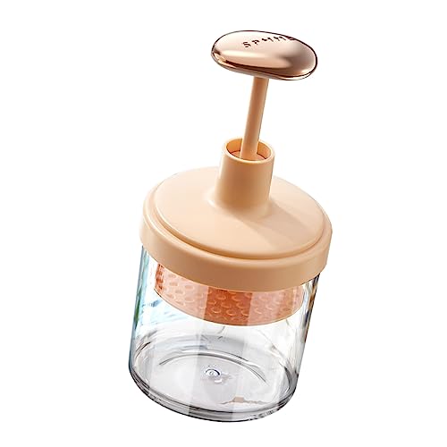 ADOCARN 起泡器 フェイスウォッシュ用泡だて器 家用ポータブル型 超軽量 コンパクト 洗顔料 固形けん対応 マイクロバブル泡作成 ピンク