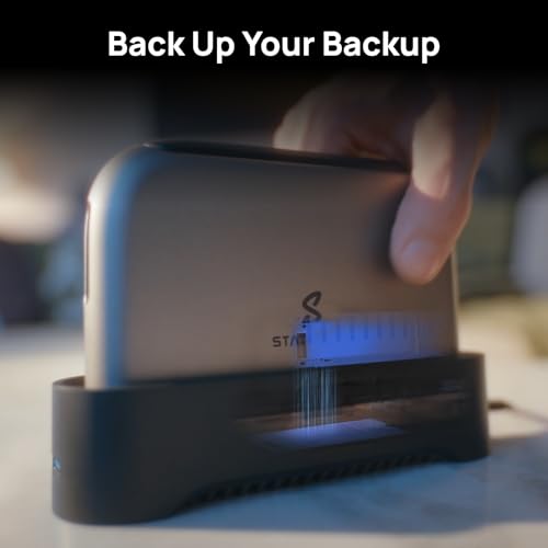 Image of PocketCloud Dock for Portable NAS, M.2 NVMe Slot, Expend Storage, 2.5GbE Ethernet, PD Charging & USB-A Ports, Modular SSD Storage, Smart Cooling, Dual Backup & Charging (Dock Only, Diskless)
