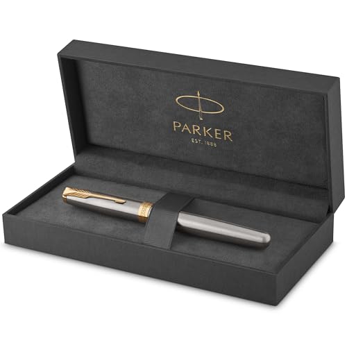 Parker Sonnet Fountain Pen, Stainless...
