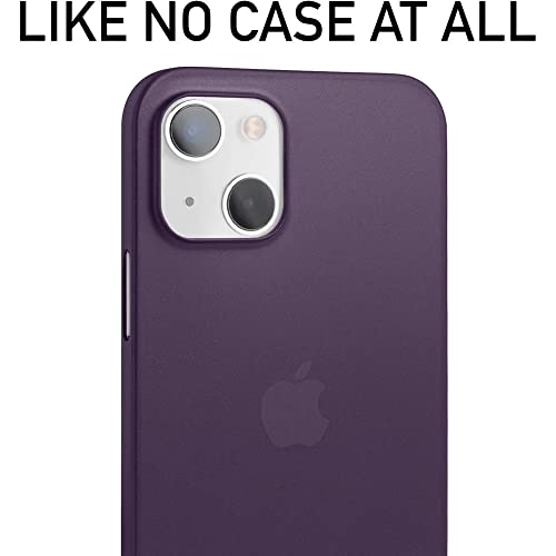 Image of ExpressB Back Cover for iPhone 15 Plus | Minimal Protect | Ultra Thin Anti Scratch Matte Finish Case for iPhone 15 Plus (Purple)