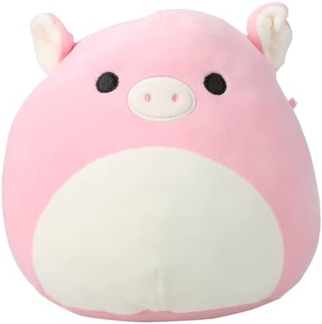 Squishmallow Official Kellytoy Collectible Plush Farm Squad Squishy Soft Animals (Peter Pink Pig, 7.5 Inch)