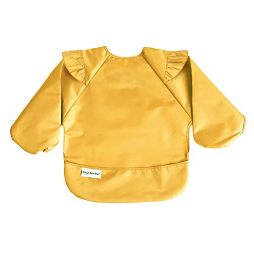 Image of Tiny Twinkle Mess Proof Baby Bib, Full Sleeve Bib Outfit, Waterproof Bib for Toddlers, Machine Washable, Tug Proof Closure