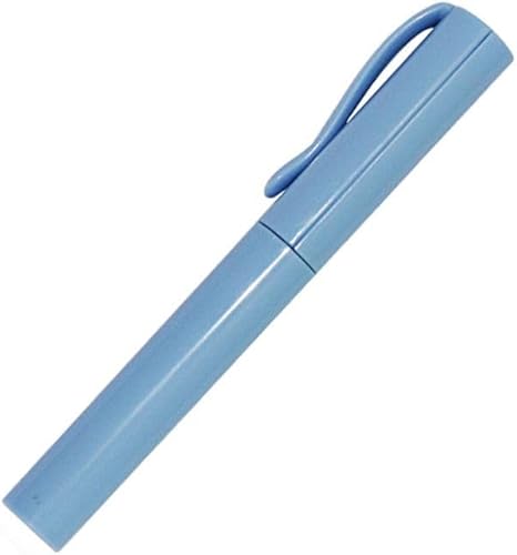 Miniatura 1 de Tijera plegable en forma de lápiz, 5 colores multifuncionales de trabajo manual Tijera de arte estacionaria DIY segura plegable tijera 2 en 1 estilo