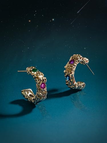 Boucles d'oreilles légères anti-perte avec fermoir Congo sécurisé pour femmes - 4