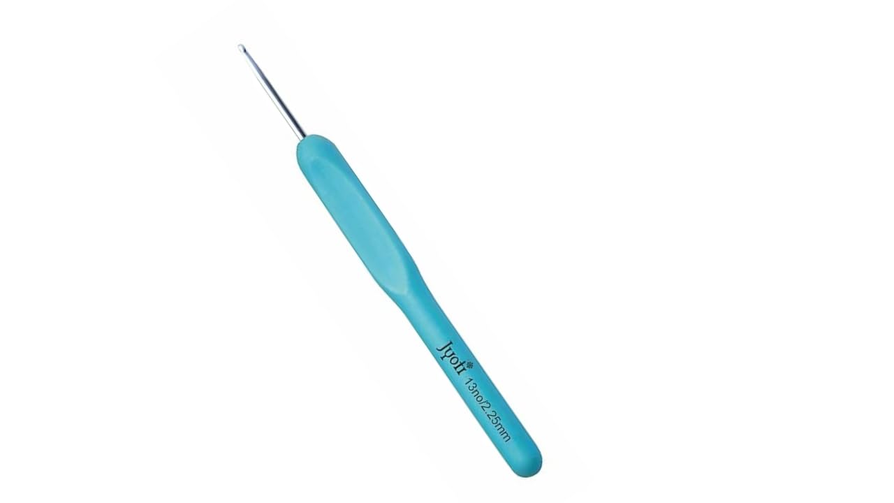 Aarnav Girls 2.25Mm Crochet Hooks Crochet Knitting, Ergonomic Soft Handles Crochet Hooks For Arthritic Hands, Light Comfortable Crochet Tool,Crochet Tool For Knitting Suitable For Beginners 2Mm To 6Mm (1 X )
